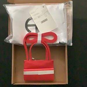 Telfar bag Small Red NWT